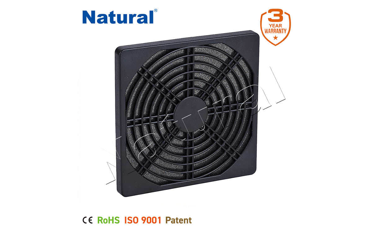 échappement du filtre à ventilateur
