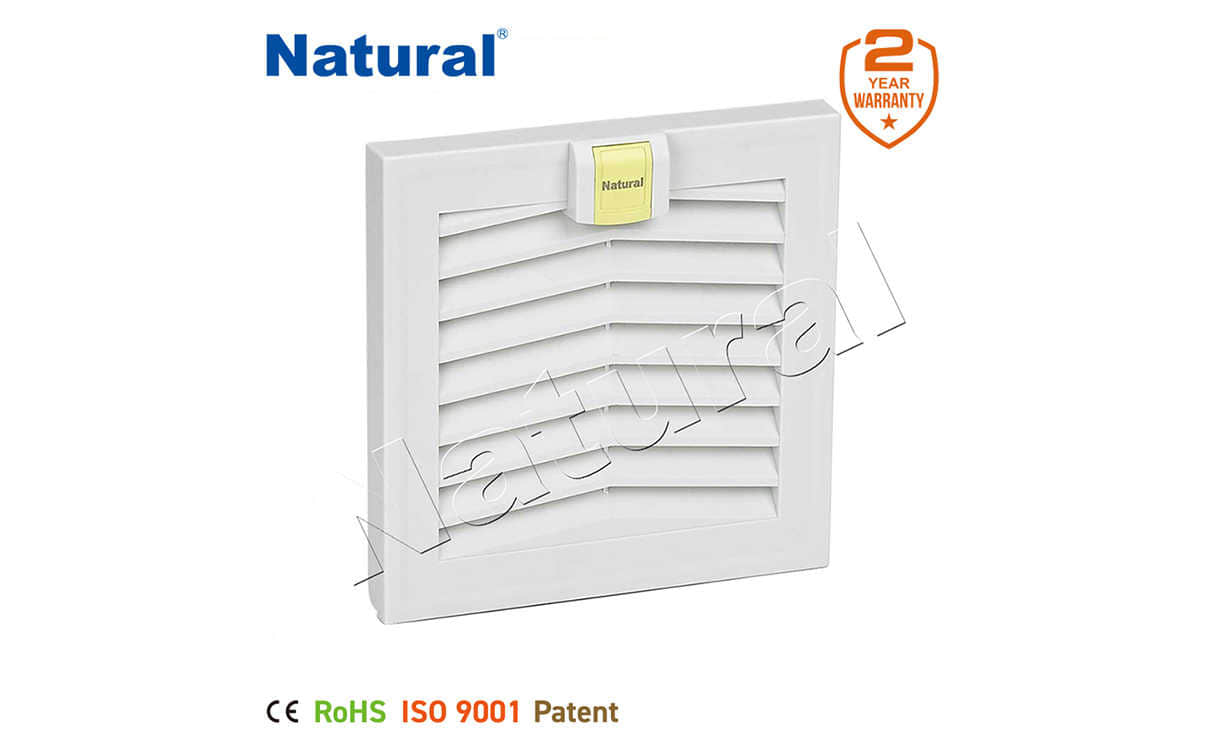 filtre à air avec ventilateur