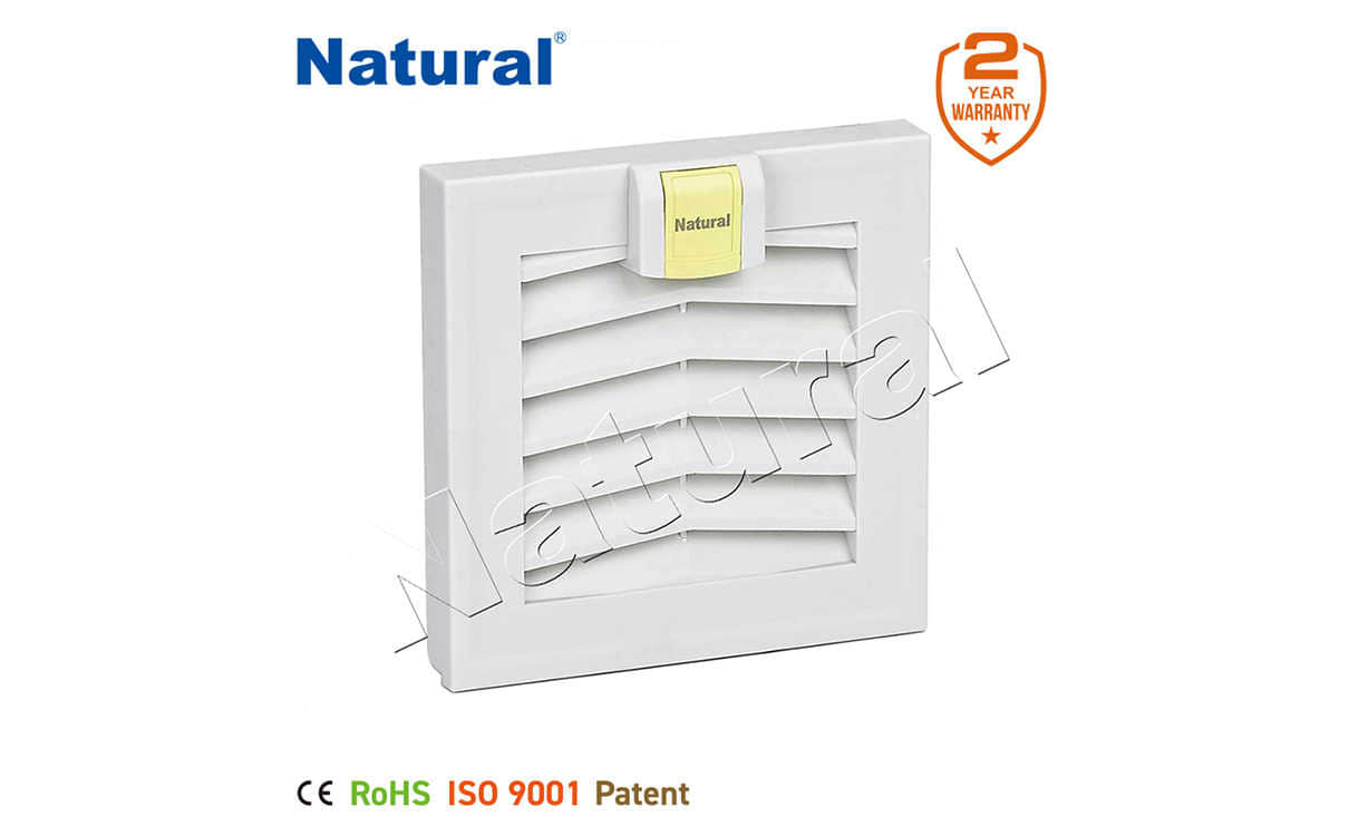 filtre à air avec ventilateur