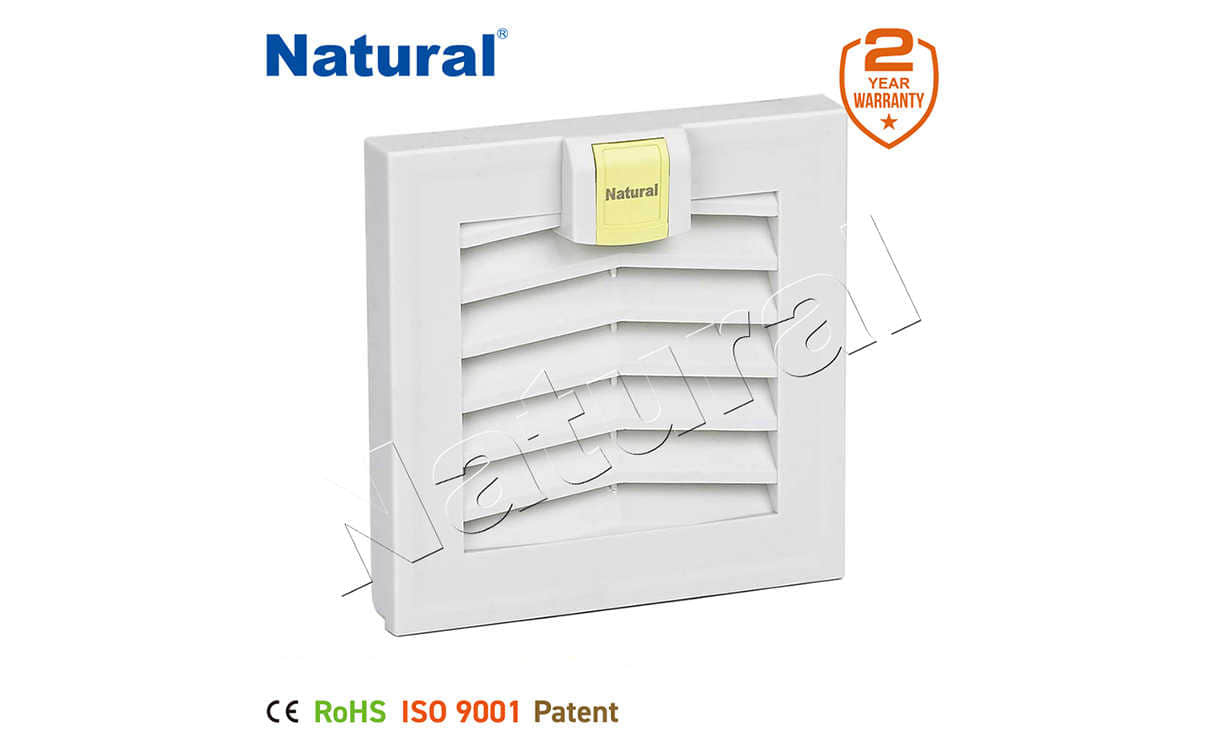 filtre à air avec ventilateur